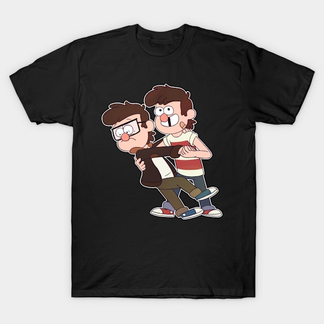 Don't Fall! T-Shirt by archervale